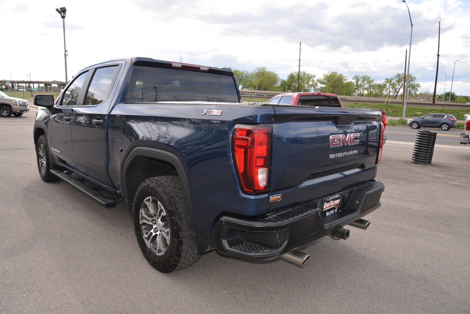 2019 Pacific Blue /Gray GMC Sierra 1500 Crew Cab Short Box 4WD (1GTU9AEF9KZ) with an 5.3L V8 OHV 16V engine, 6A transmission, located at 4562 State Avenue, Billings, MT, 59101, (406) 896-9833, 45.769516, -108.526772 - 2019 GMC Sierra 1500 Crew Cab Short Box 4WD - One owner! 5.3L V8 OHV 16V engine - 6 speed automatic transmission, 3.42 ratio rear axle ,stabilitrak, electronic stability control system w/ proactive roll avoidance, traction control, trailer sway ctrl & hill start assist, Teen driver mode x31 off - Photo #4